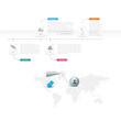 Vektor: Infographics template with icons Infographics template with icons