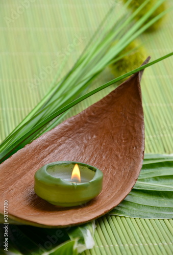 Photo: Wellness Grün Gras Kerze Wellness Grün Gras Kerze
