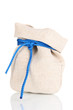 Small sack, isolated on white