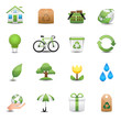 Green Ecology Icon Set