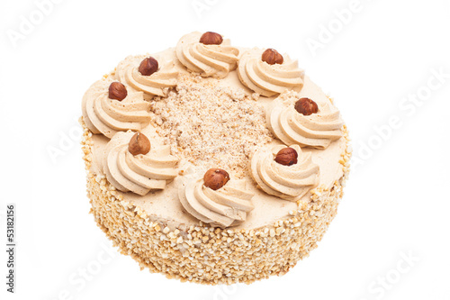 Photo: Torte mit Nüssen Torte mit Nüssen