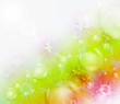 Colorful floral background