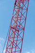 Construction crane against the sky