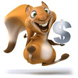 Illustration: Fun squirrel Fun squirrel