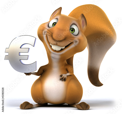Illustration: Fun squirrel Fun squirrel