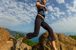 canvas print picture Running girl