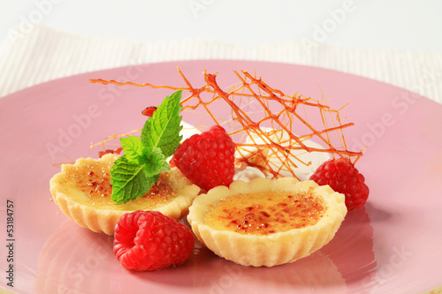Photo: Creme brulee tartlets Creme brulee tartlets