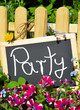 Tafel Party Sommer