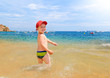 young boy on beach