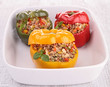 Photo: stuffed pepper with beef stuffed pepper with beef