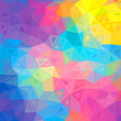 Colorful abstract triangles vector background