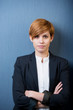 Foto: portrait einer jungen geschäftsfrau portrait einer jungen geschäftsfrau