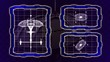 Video: Blueprint of an animated space ship seamless loop Blueprint of an animated space ship seamless loop