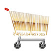 Caddie_Code Barre_Or