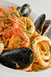 Linguine seafood