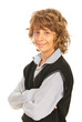 Smiling teen boy