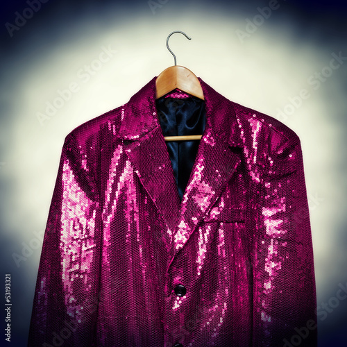 Photo: pink sequin jacket pink sequin jacket