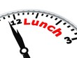 Lunch clock