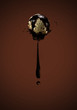 Gelato al cioccolato e vaniglia