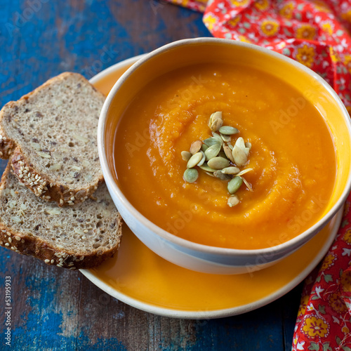 Photo: Pumpkin soup Pumpkin soup