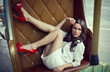 Photo: Beautiful alluring woman in sexy poses Beautiful alluring woman in sexy poses