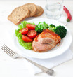 Steamed tuna