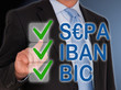 SEPA  IBAN  BIC