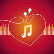Vector music concept