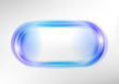 Vektor: blue oval blue oval