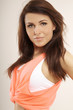 Foto: portrait beautiful brunette portrait beautiful brunette