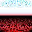 Vector: Heaven and hell labyrinth Heaven and hell labyrinth