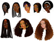 Black Women Faces 2
