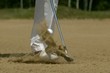 Golf Super Slow Motion Bunker Shot 5000 fps