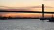 Vancouver's Canada Line Bridge and Truck Barge