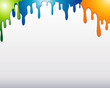 colorful paint frame