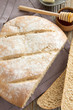 Bread "Doris Grant" with honey and bran.