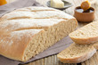 Bread "Doris Grant" with honey and bran.
