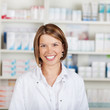 Portrait of a smiling pharmacist
