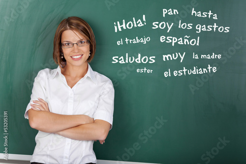 Photo: Spanish class Spanish class