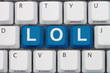 Photo: Internet Chat Acronym LOL Internet Chat Acronym LOL