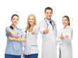 Photo: professional young team or group of doctors professional young team or group of doctors
