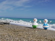 snowman beach vacation