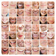 Photo: Collage of smiles Collage of smiles