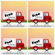 Delivery truck