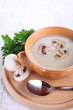 Mushrooms soup