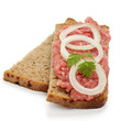 Foto: Brot mit Mett Brot mit Mett