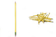 Pencils Isolated on White Background