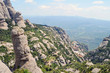 Formaciones rocosas de Sant a Joan a Sant Jeroni. Montserrat.