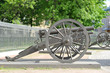 old cannon on the square