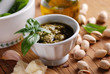 pesto alla siciliana con pistacchi di bronte